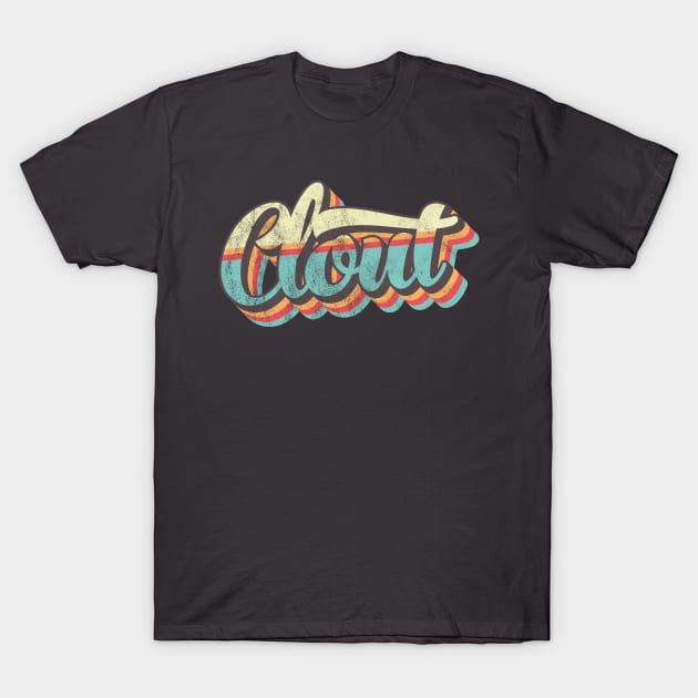 Clout 70's Retro T-Shirt by BeyondTheDeck